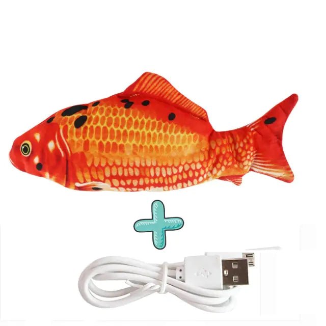 Cats USB Charger Interactive Toy Fish - ItemBear.com