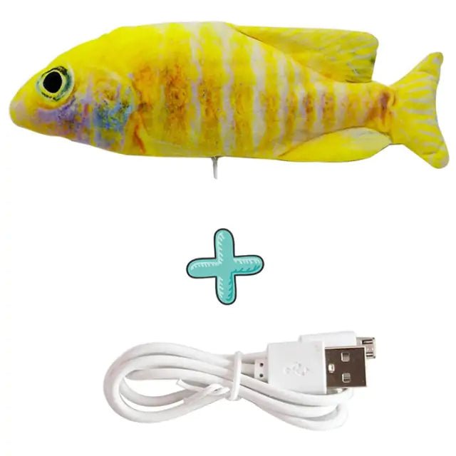 Cats USB Charger Interactive Toy Fish - ItemBear.com