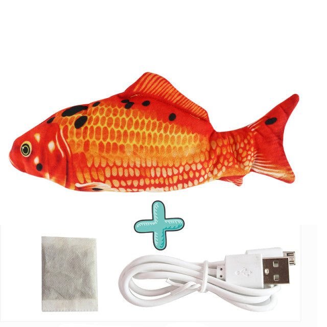 Cats USB Charger Interactive Toy Fish - ItemBear.com