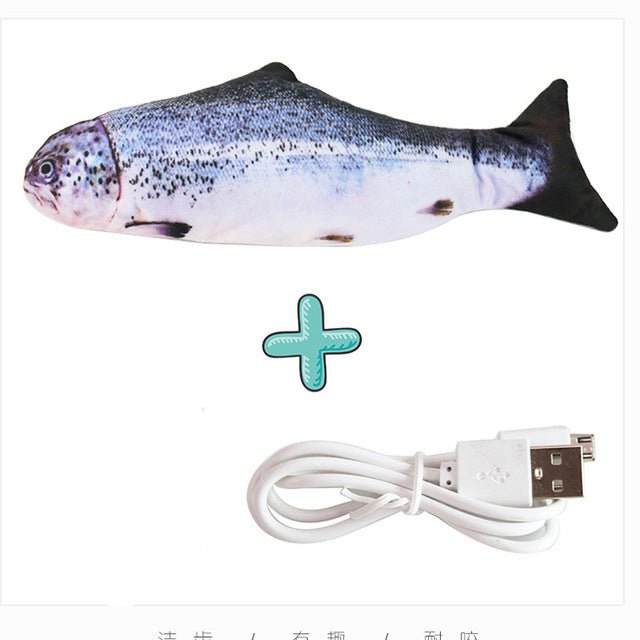 Cats USB Charger Interactive Toy Fish - ItemBear.com