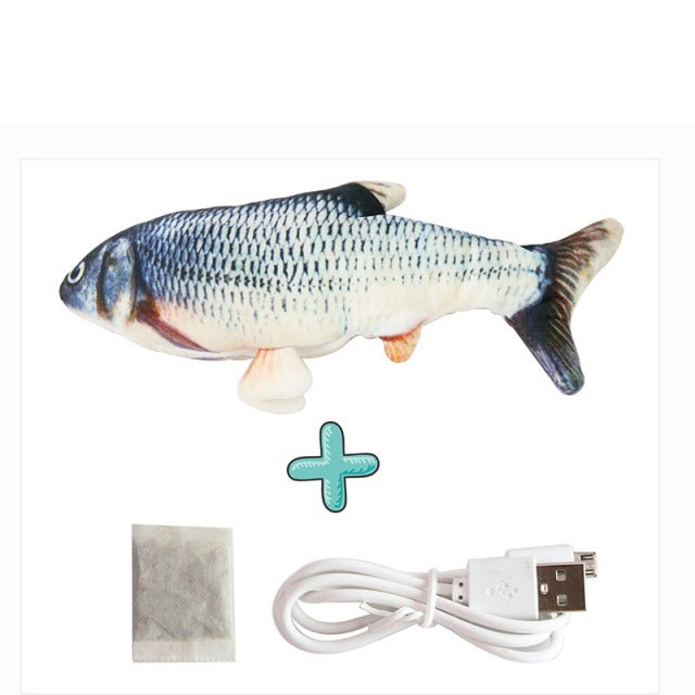 Cats USB Charger Interactive Toy Fish - ItemBear.com