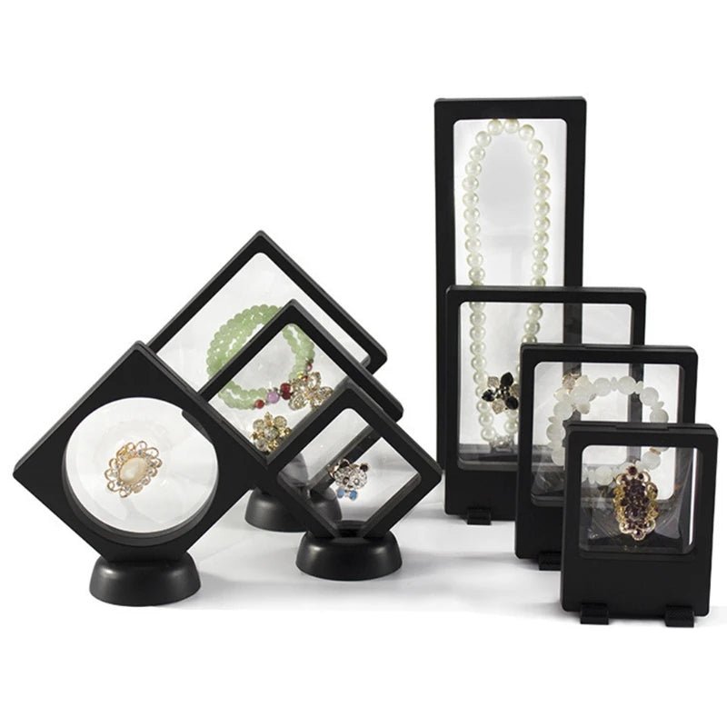 Challenge Coin Display Stand 3D Floating Transparent Phone Case Jewelry Specimen Military Medal Stand Frame - ItemBear.com