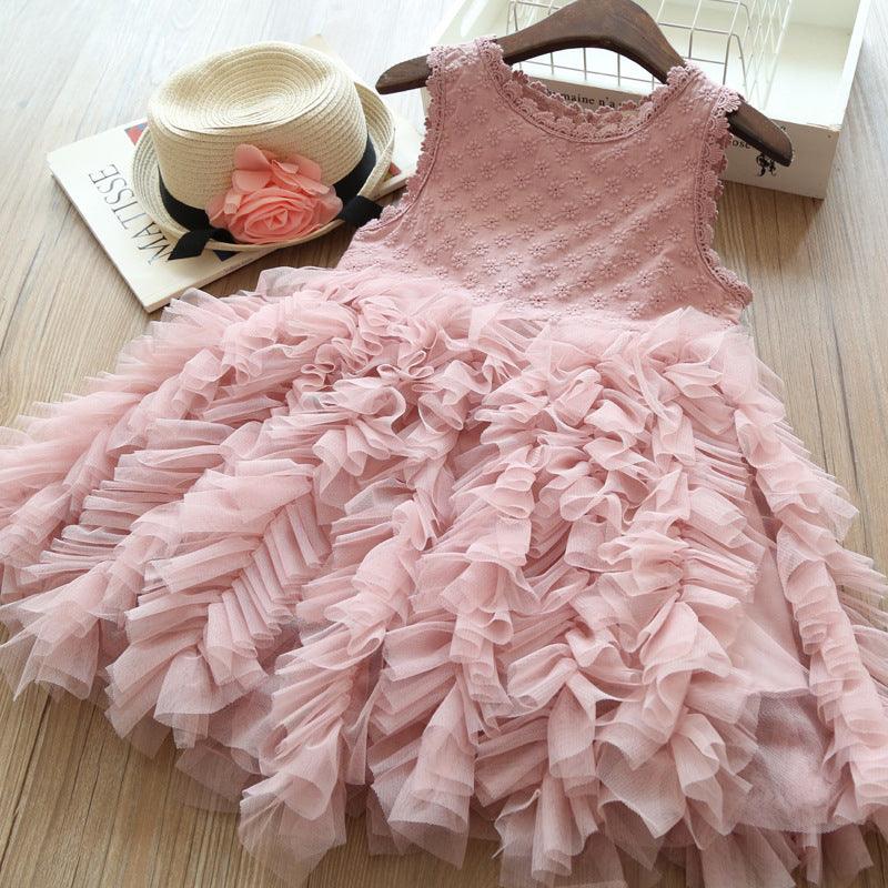 Children's clothing dress sleeveless girls summer dress tutu skirt children's skirt summer children's clothing factory direct sales - ItemBear.com