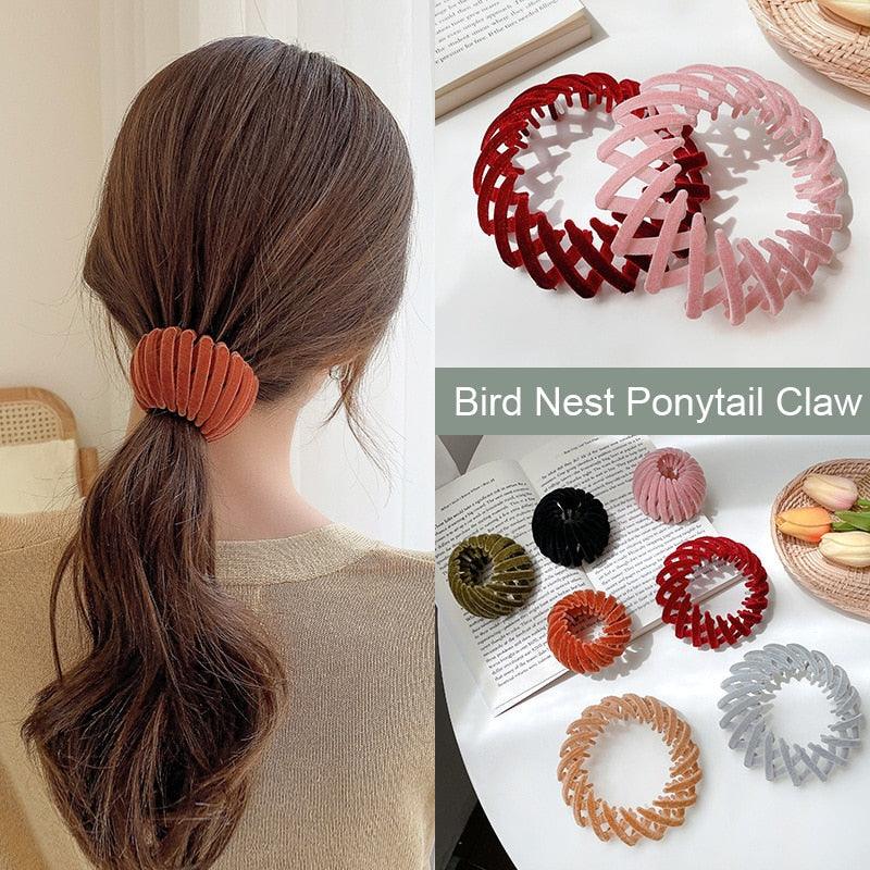 Claw Horsetail Buckle Hair Clip - ItemBear.com