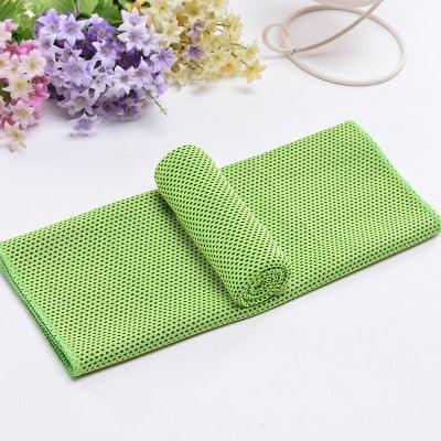 Colors Men And Women Gym Club Yoga Sports Cold Washcloth Running Football Basketball Cooling Ice Beach Towel Lovers Gift Toallas - ItemBear.com