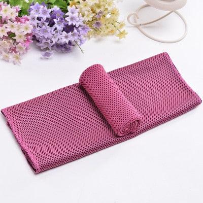 Colors Men And Women Gym Club Yoga Sports Cold Washcloth Running Football Basketball Cooling Ice Beach Towel Lovers Gift Toallas - ItemBear.com