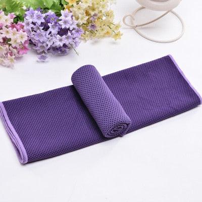 Colors Men And Women Gym Club Yoga Sports Cold Washcloth Running Football Basketball Cooling Ice Beach Towel Lovers Gift Toallas - ItemBear.com