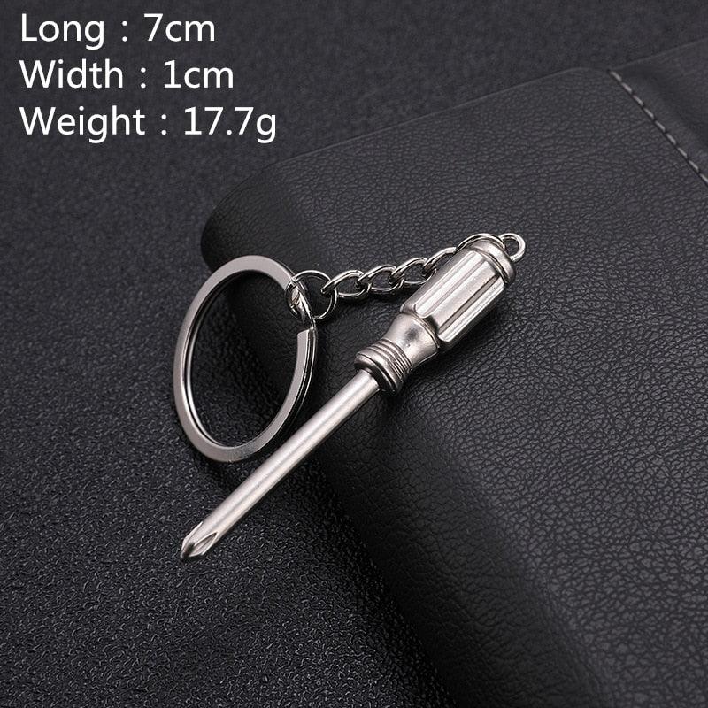 Creative gift car metal keychain turbo gear hub pendant brake disc shock absorber Pendant - ItemBear.com