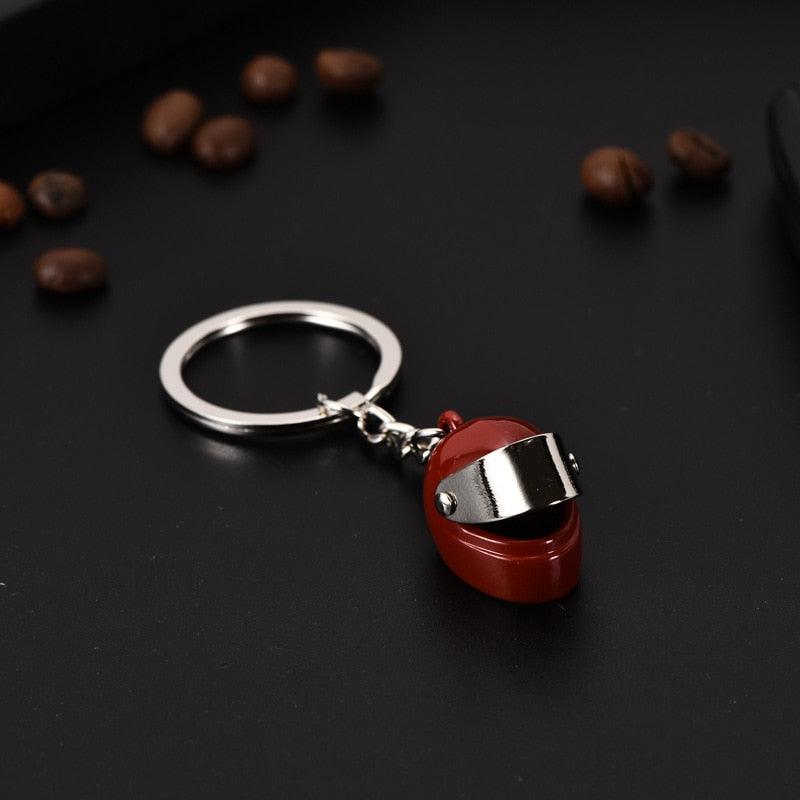 Creative gift car metal keychain turbo gear hub pendant brake disc shock absorber Pendant - ItemBear.com