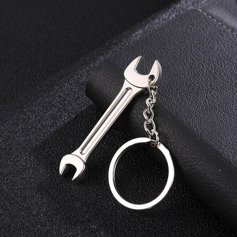 Creative gift car metal keychain turbo gear hub pendant brake disc shock absorber Pendant - ItemBear.com