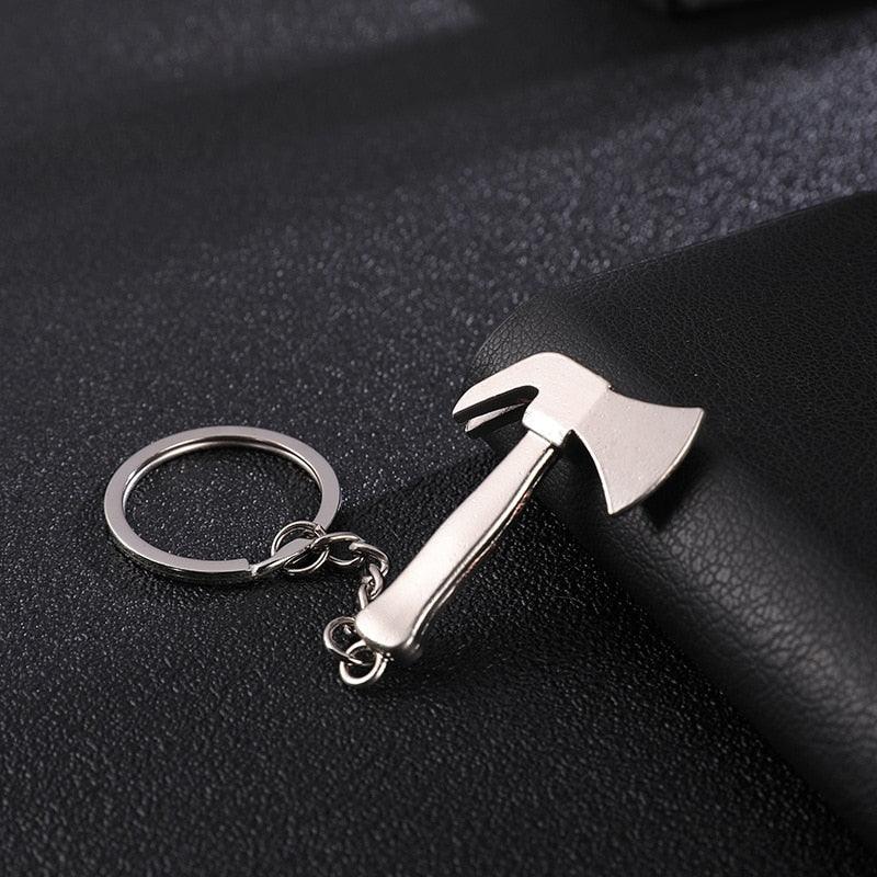 Creative gift car metal keychain turbo gear hub pendant brake disc shock absorber Pendant - ItemBear.com