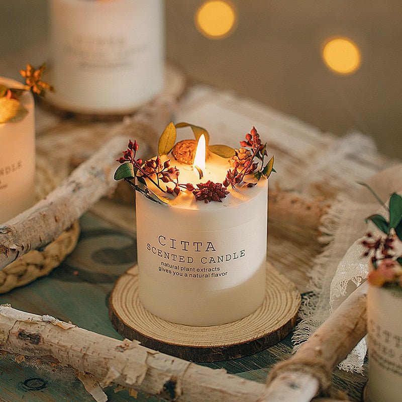 Creative Soy Wax Romantic Aromatherapy Candles - ItemBear.com