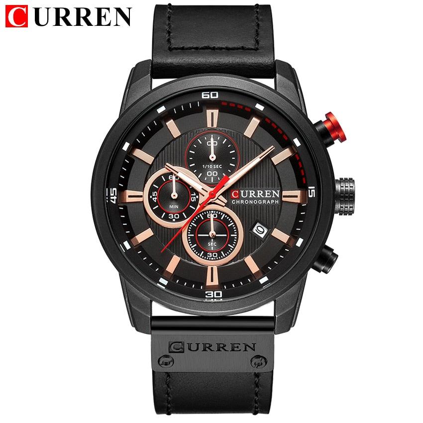 CURREN Fashion Date Quartz Men Watches Top Brand Luxury Male Clock Chronograph Sport Mens Wrist Watch Hodinky Relogio Masculino - ItemBear.com