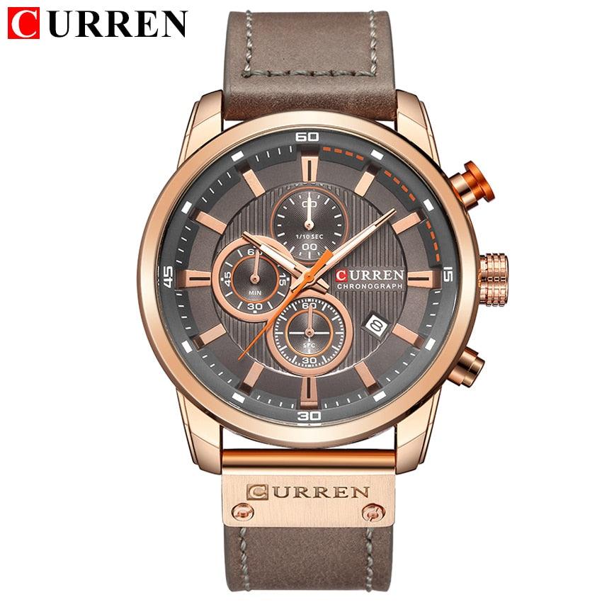 CURREN Fashion Date Quartz Men Watches Top Brand Luxury Male Clock Chronograph Sport Mens Wrist Watch Hodinky Relogio Masculino - ItemBear.com