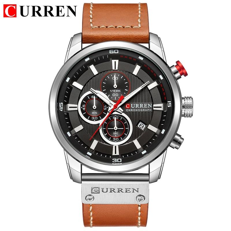 CURREN Fashion Date Quartz Men Watches Top Brand Luxury Male Clock Chronograph Sport Mens Wrist Watch Hodinky Relogio Masculino - ItemBear.com