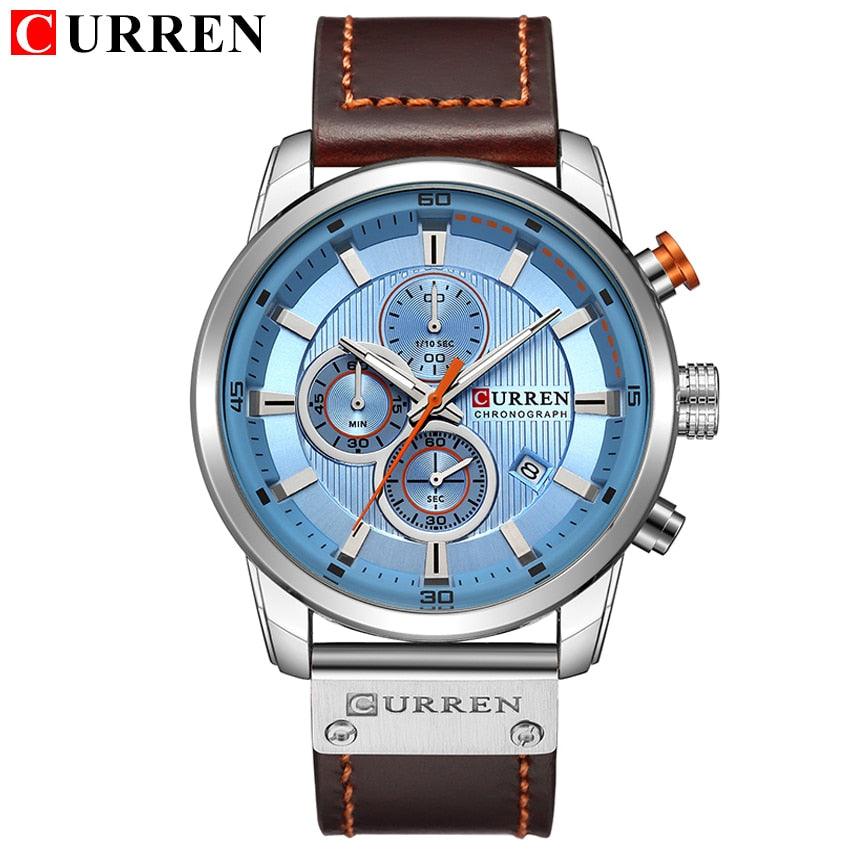 CURREN Fashion Date Quartz Men Watches Top Brand Luxury Male Clock Chronograph Sport Mens Wrist Watch Hodinky Relogio Masculino - ItemBear.com