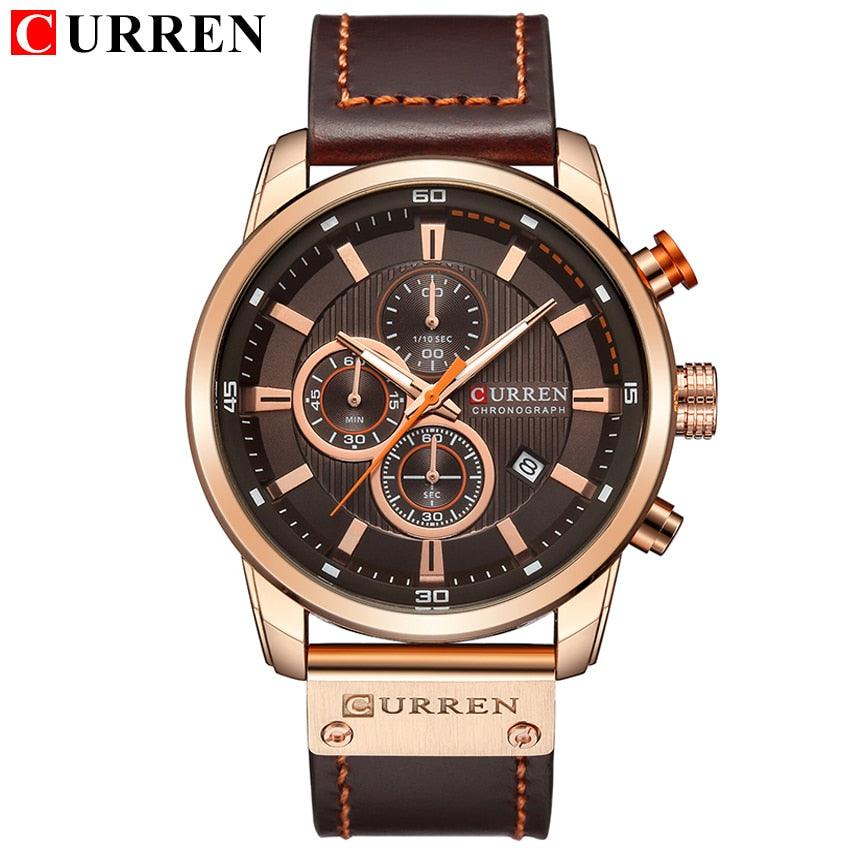 CURREN Fashion Date Quartz Men Watches Top Brand Luxury Male Clock Chronograph Sport Mens Wrist Watch Hodinky Relogio Masculino - ItemBear.com