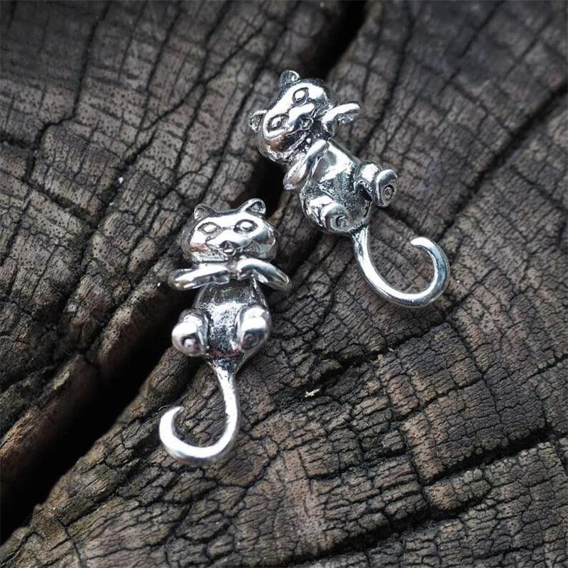 Cute Frog Earrings For Women Girls Animal Gothic Stud Earrings Piercing Female Korean Jewelry Brincos - ItemBear.com