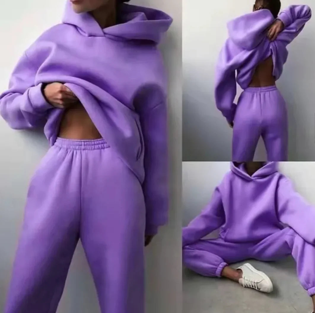 Women's Hooded Tracksuit