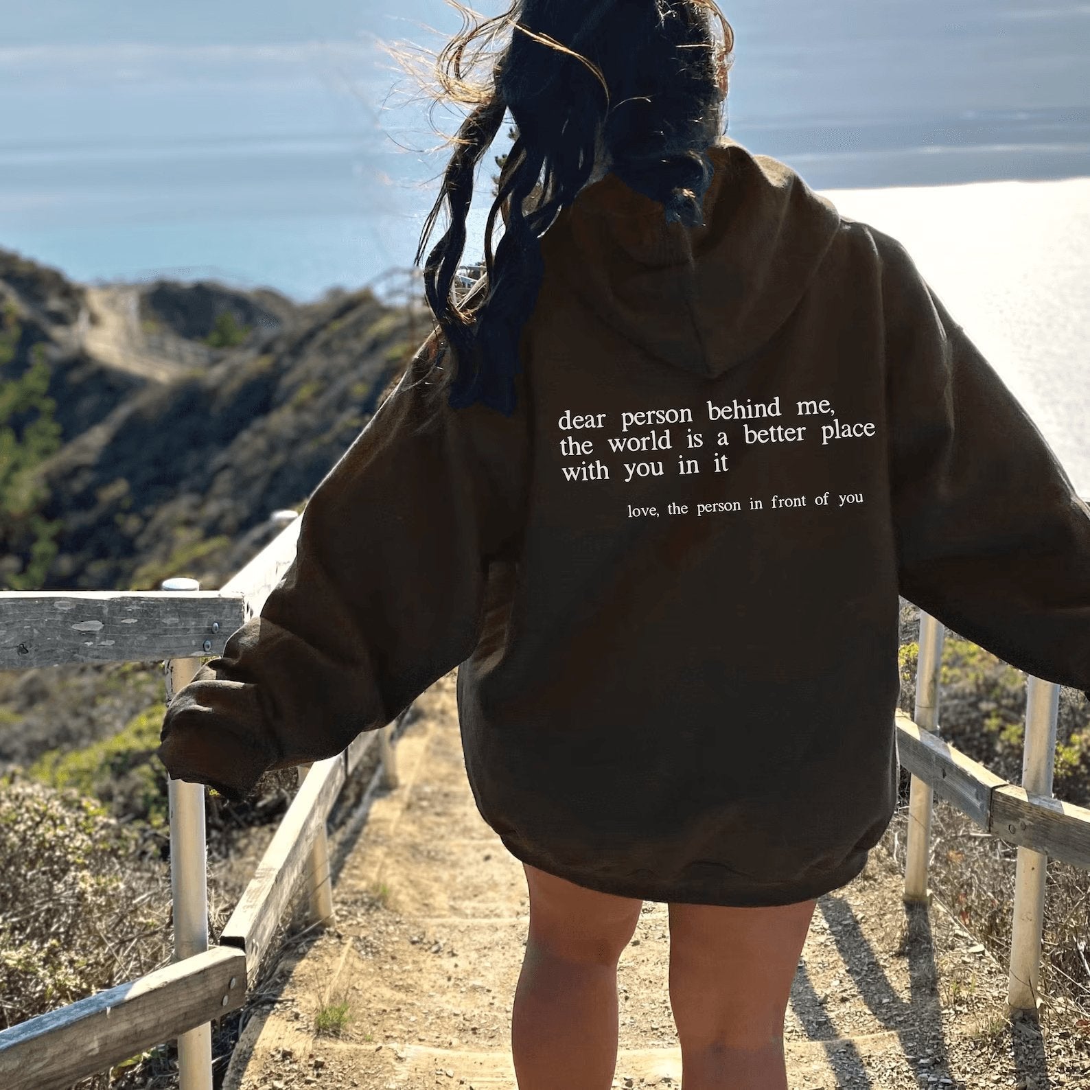 "Dear Person behind Me" Hoodie - ItemBear.com