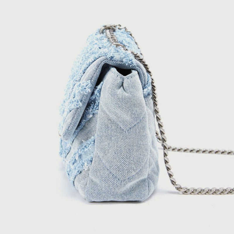 Denim Chain Bag - ItemBear.com