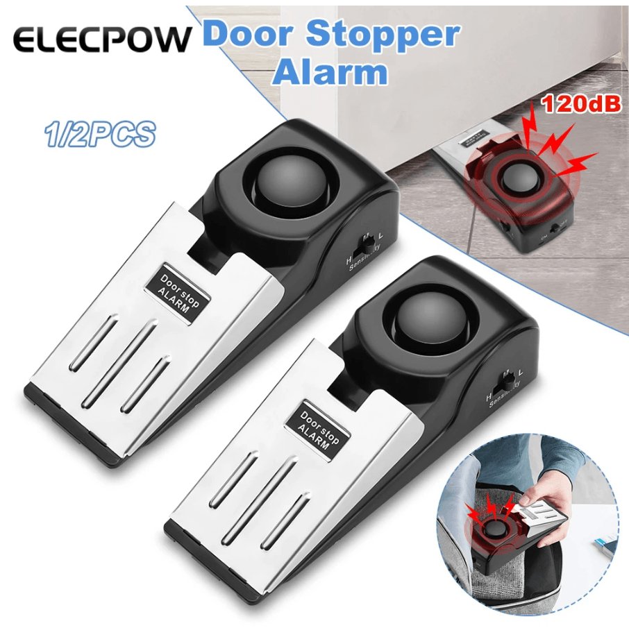 Door Stop Alarm - Portable Traveling Security - ItemBear.com