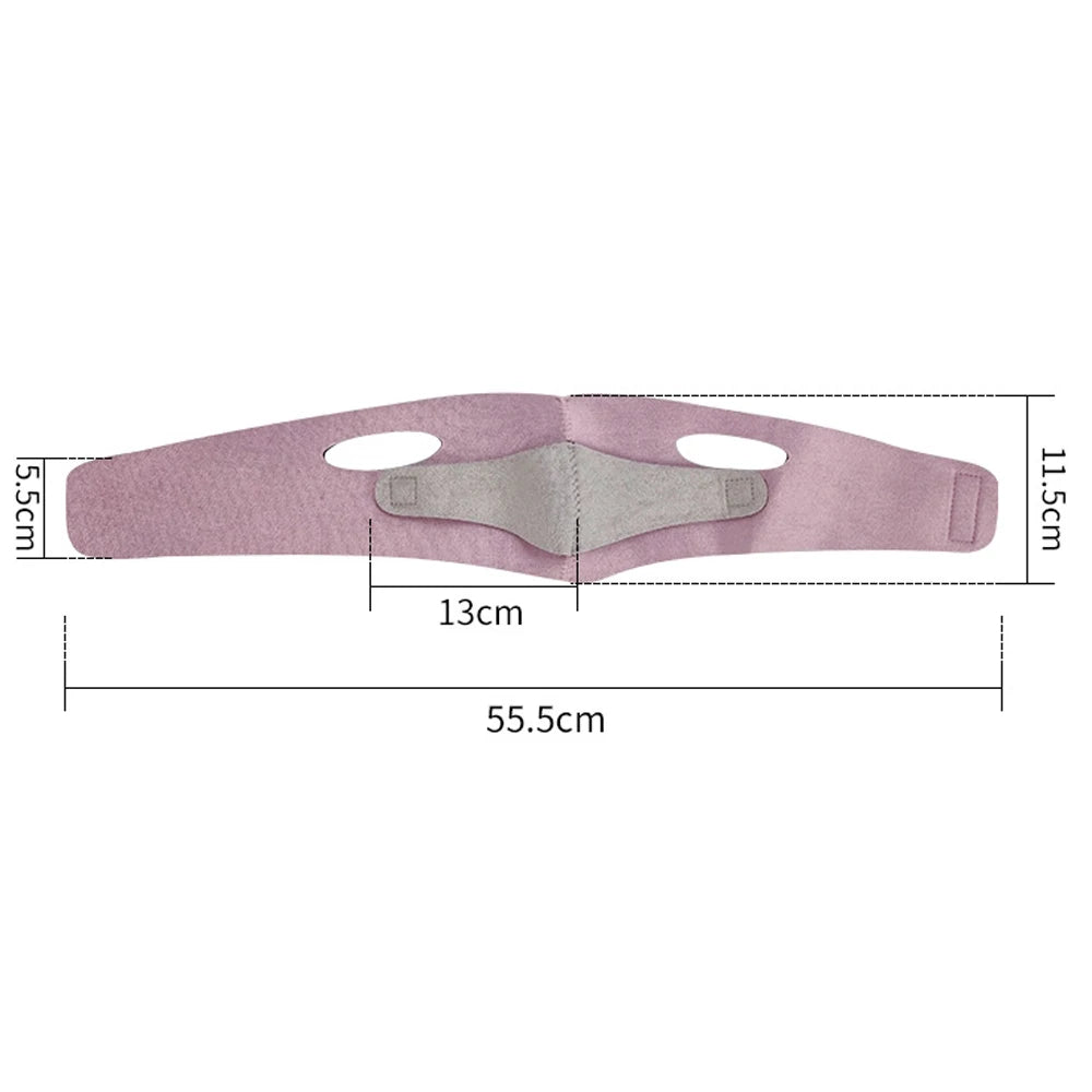 Elastic Face Lifting Belt Sleep Face V Shape Facial Slimming Bandage Shape Lift Reduce Double Chin Face Thin Band Face Strap - ItemBear.com