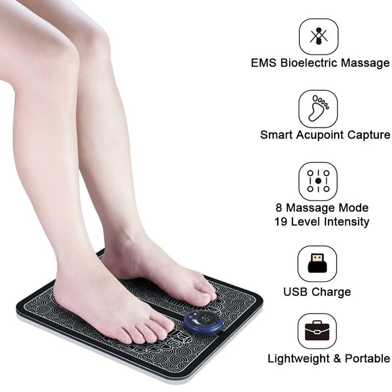 Electric EMS Foot Massager Pad - ItemBear.com