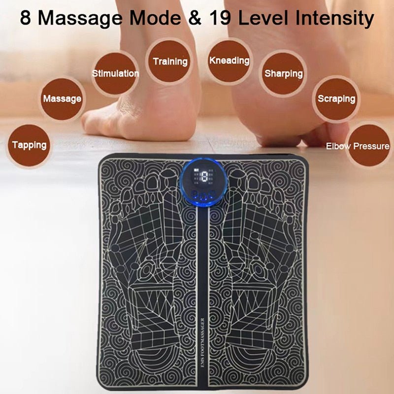 Electric EMS Foot Massager Pad - ItemBear.com