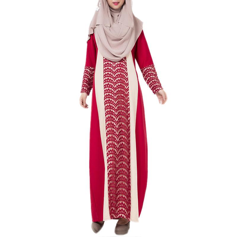 Factory direct supply new Arab Muslim robe ethnic long skirt lace dress Middle East clothing 020 - ItemBear.com