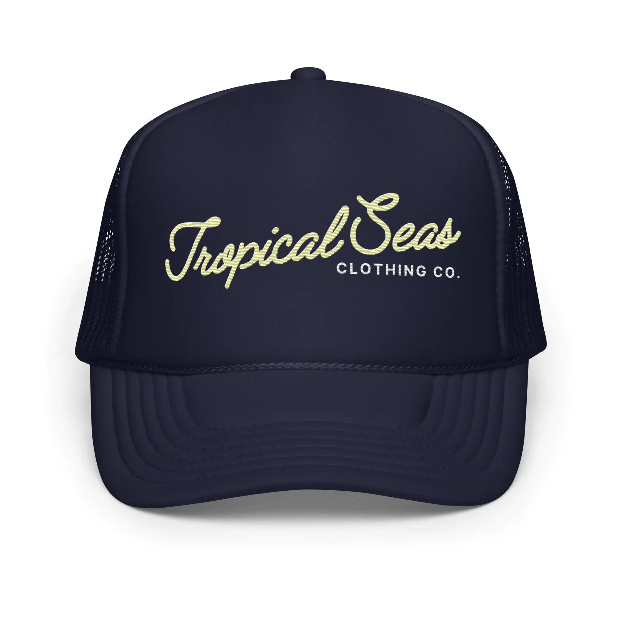 Fancy Tropical Seas Foam Trucker Hat - ItemBear.com