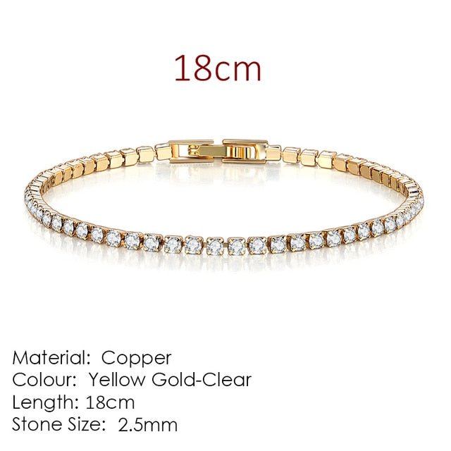 Fashion Multicolor Tennis Bracelet for Women - ItemBear.com