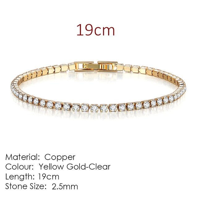 Fashion Multicolor Tennis Bracelet for Women - ItemBear.com