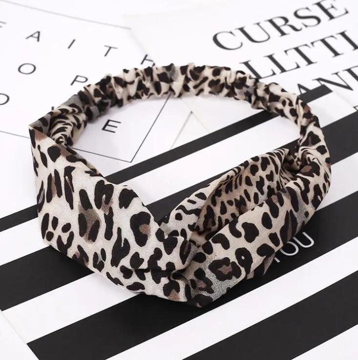 Fashion Women Girls Summer Bohemian Hair Bands Print Headbands Vintage Cross Turban Bandage Bandanas HairBands Hair Accessories - ItemBear.com