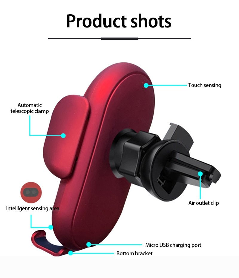 Fast Charging Car Wireless Charger - ItemBear.com