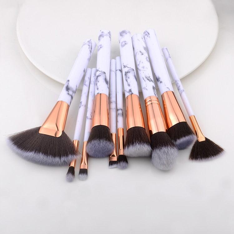 FLD 5/15Pcs Makeup Brushes Tool Set Cosmetic Powder Eye Shadow Foundation Blush Blending Beauty Make Up Brush Maquiagem - ItemBear.com