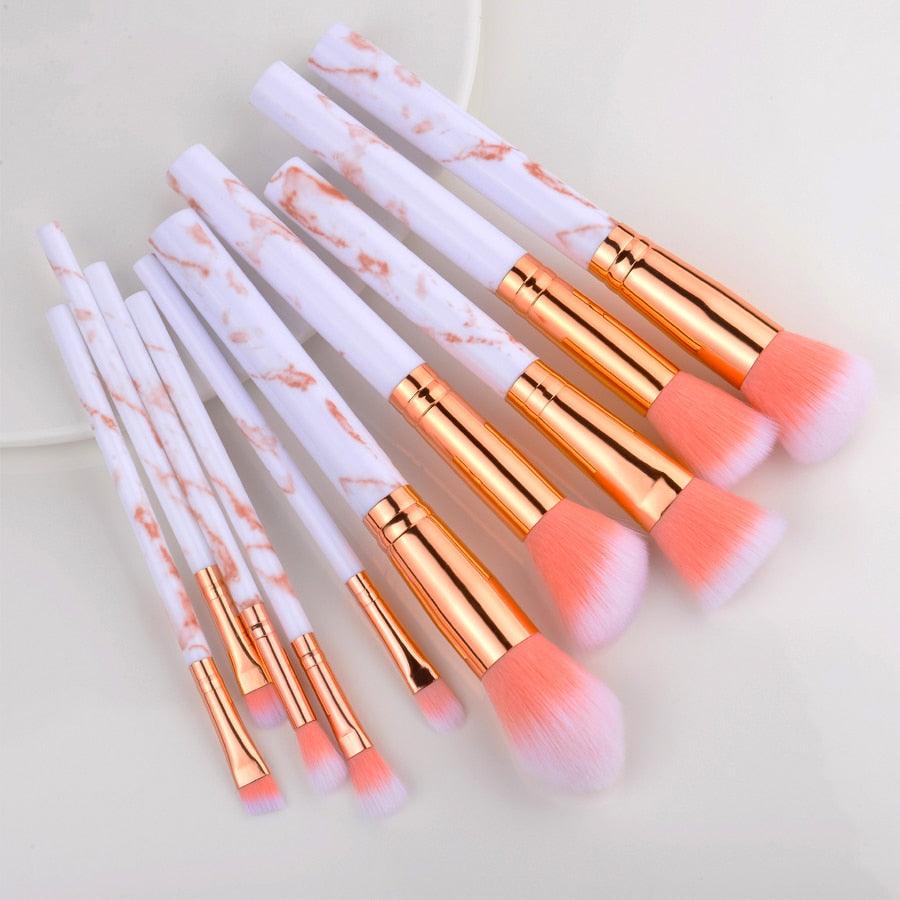 FLD 5/15Pcs Makeup Brushes Tool Set Cosmetic Powder Eye Shadow Foundation Blush Blending Beauty Make Up Brush Maquiagem - ItemBear.com