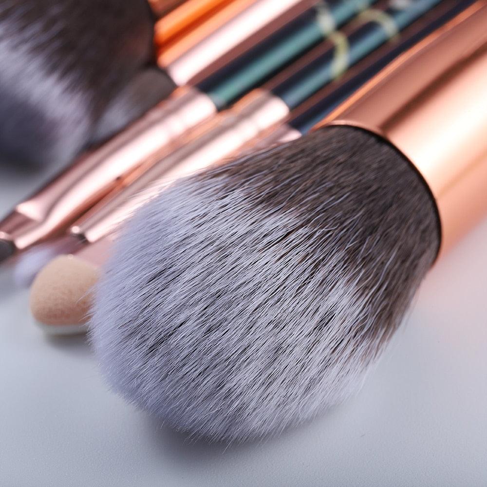 FLD 5/15Pcs Makeup Brushes Tool Set Cosmetic Powder Eye Shadow Foundation Blush Blending Beauty Make Up Brush Maquiagem - ItemBear.com