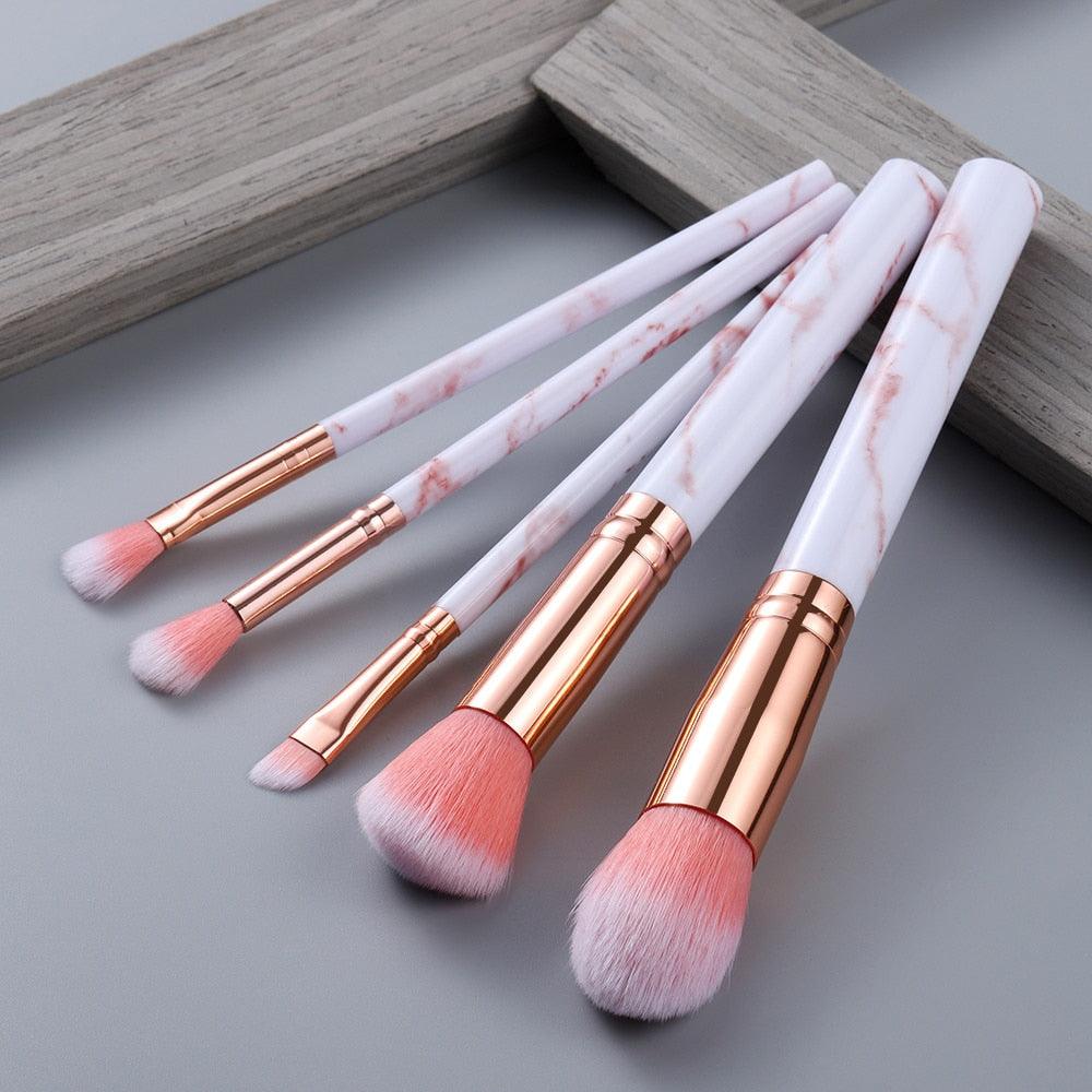 FLD 5/15Pcs Makeup Brushes Tool Set Cosmetic Powder Eye Shadow Foundation Blush Blending Beauty Make Up Brush Maquiagem - ItemBear.com