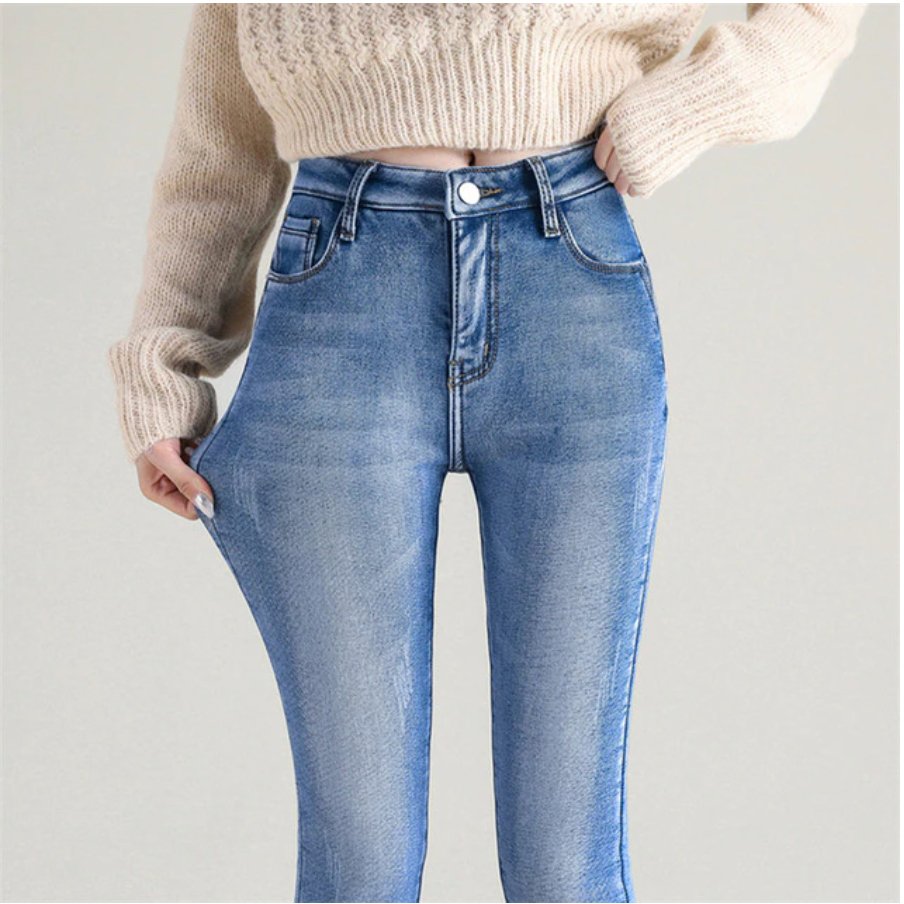 Fleece Lined Jeans - ItemBear.com