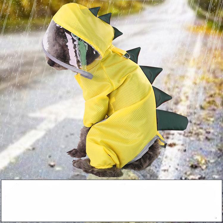 Four-legged Dinosaur Raincoat for Dogs - ItemBear.com