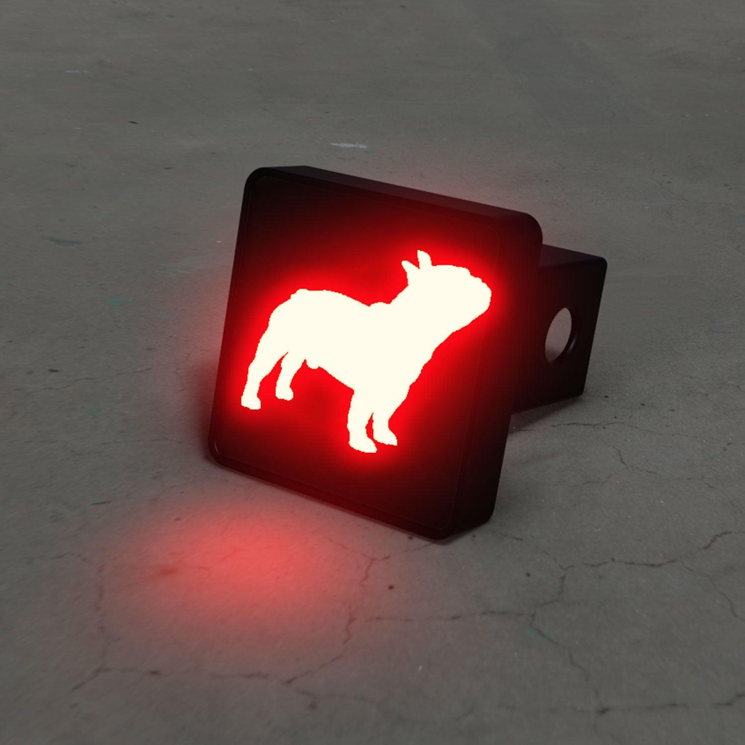 French Bulldog LED Brake Hitch Cover - ItemBear.com