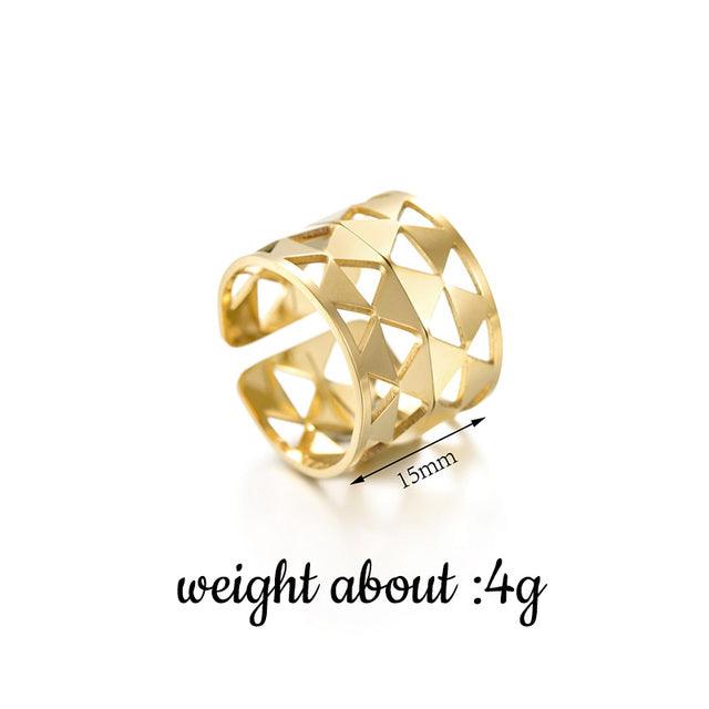 Gold Cocktail Ring - ItemBear.com