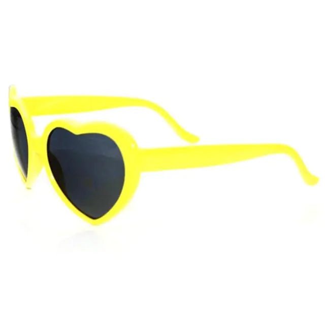 Heart Shape Light Change Sunglasses - ItemBear.com