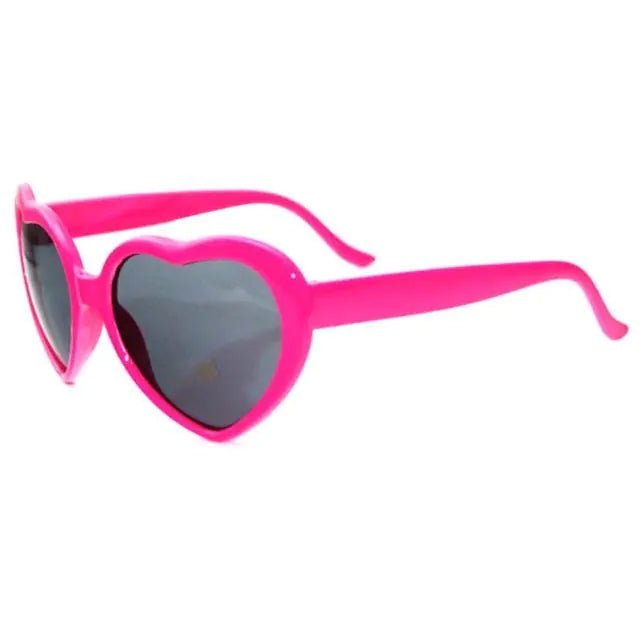 Heart Shape Light Change Sunglasses - ItemBear.com