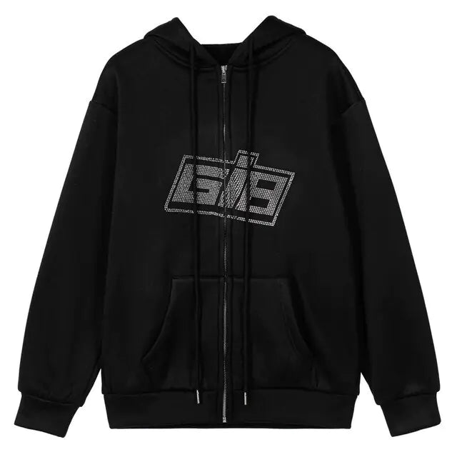 Hoodies E-girl Goth Punk Jacket - ItemBear.com