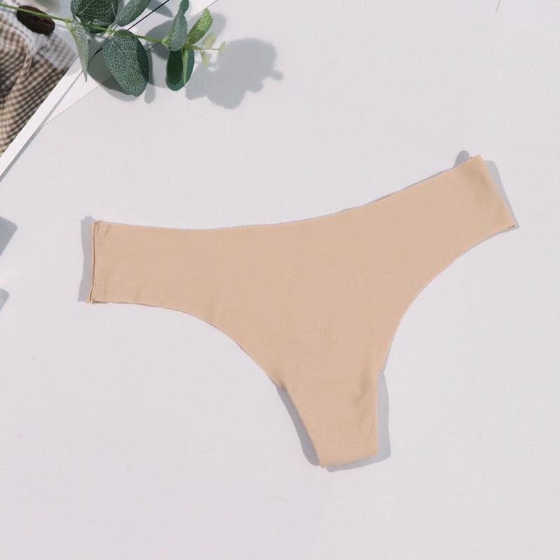 Hot Silk Sexy Women Thongs G String Seamless Panties Low-Rise Ladies T-back Comfortable Lingerie for Female Underwear - ItemBear.com