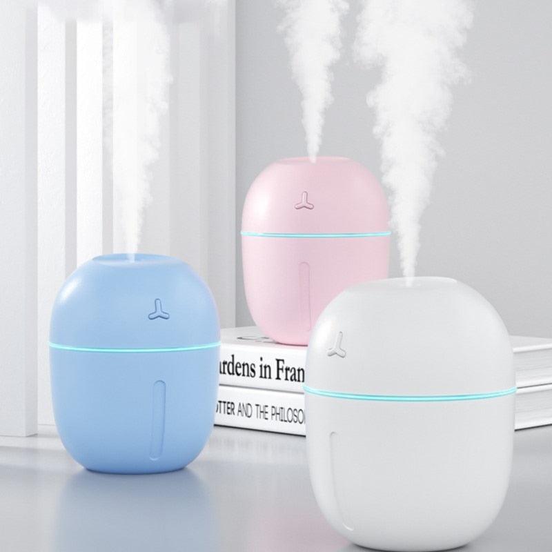 Humidifier Household Bedroom Small Mini Air Fragrance Purification Sprayer Water Replenishing Instrument USB Air-conditioned - ItemBear.com