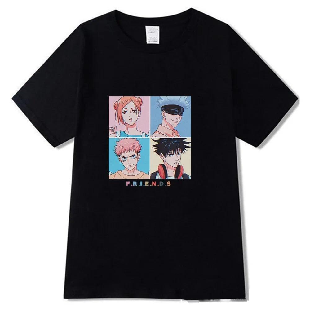 Jujutsu Kaisen T Shirt Men Japanese Anime T-shirt Tops Unisex Male - ItemBear.com