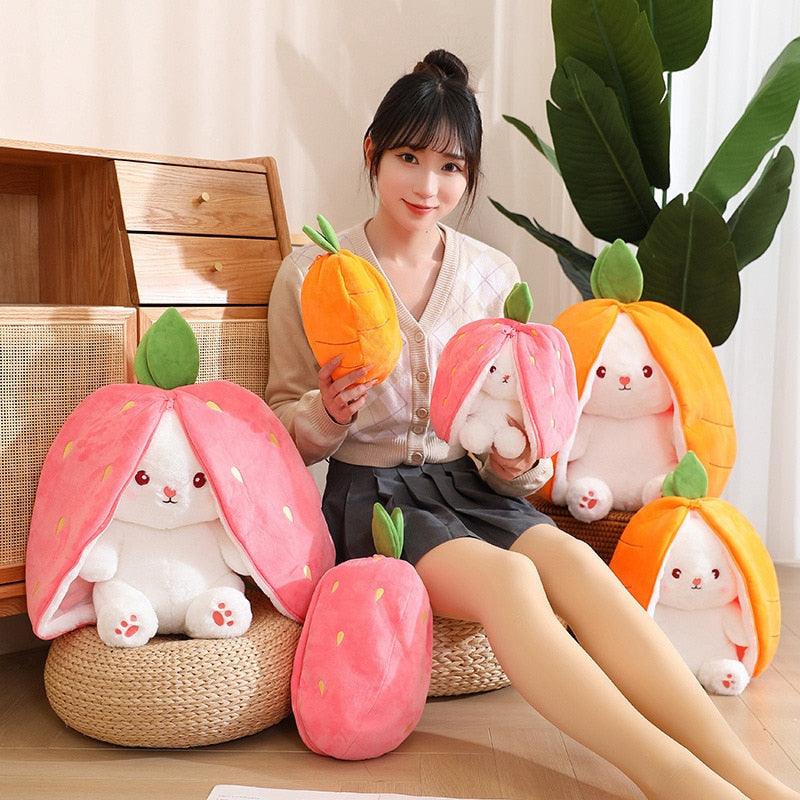 Kawaii Fruit Bunny Plush Doll - ItemBear.com